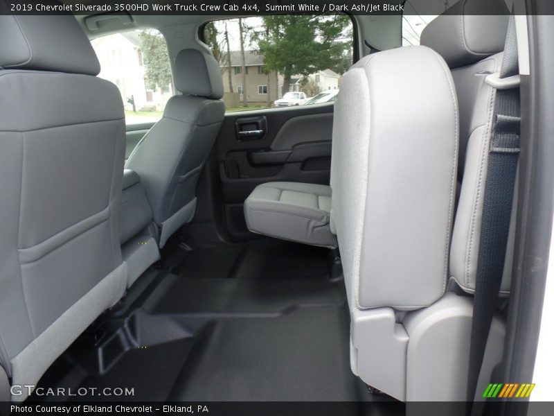 Summit White / Dark Ash/Jet Black 2019 Chevrolet Silverado 3500HD Work Truck Crew Cab 4x4