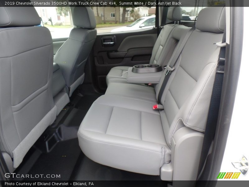 Summit White / Dark Ash/Jet Black 2019 Chevrolet Silverado 3500HD Work Truck Crew Cab 4x4