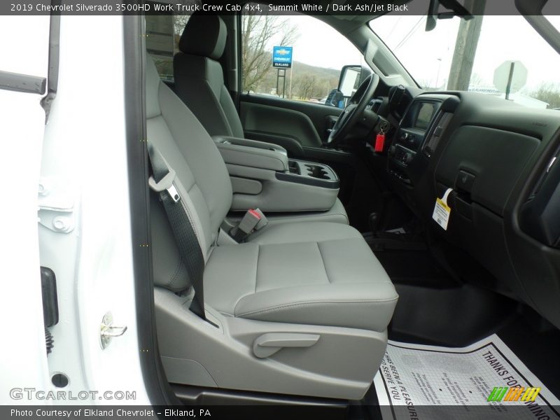 Summit White / Dark Ash/Jet Black 2019 Chevrolet Silverado 3500HD Work Truck Crew Cab 4x4