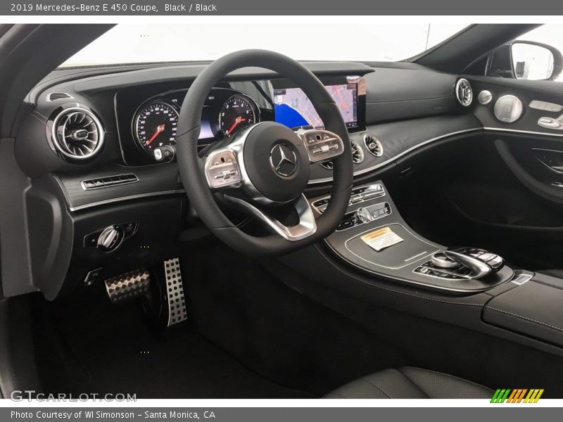 Black / Black 2019 Mercedes-Benz E 450 Coupe
