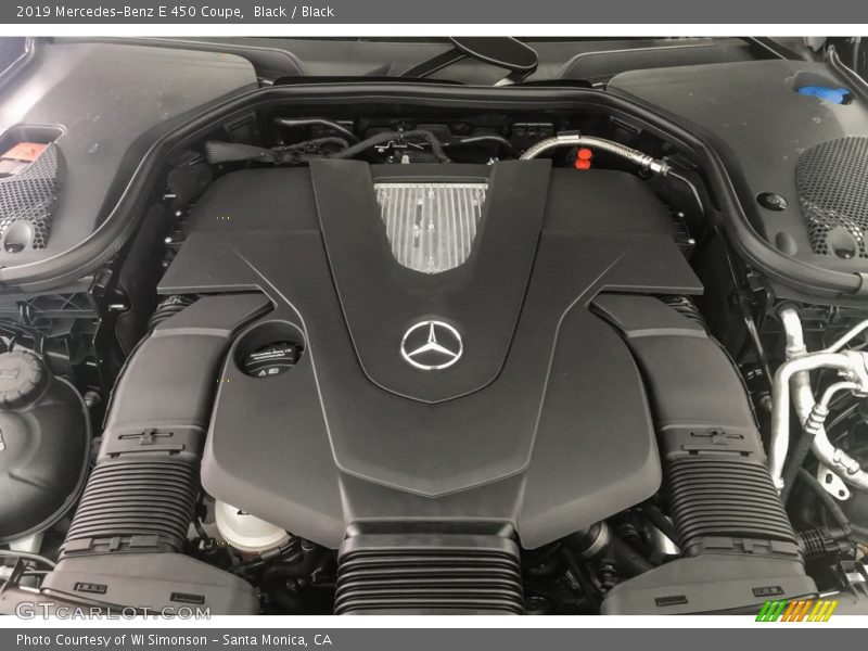 Black / Black 2019 Mercedes-Benz E 450 Coupe