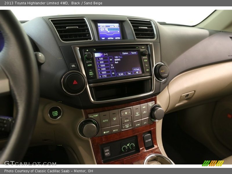 Black / Sand Beige 2013 Toyota Highlander Limited 4WD