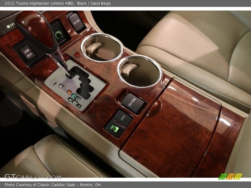 Black / Sand Beige 2013 Toyota Highlander Limited 4WD