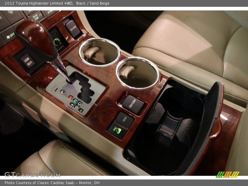 Black / Sand Beige 2013 Toyota Highlander Limited 4WD