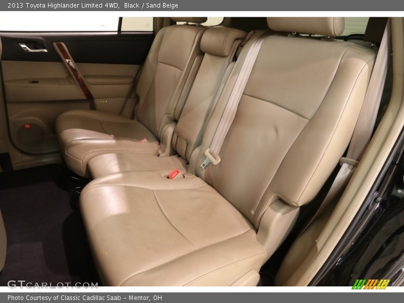 Black / Sand Beige 2013 Toyota Highlander Limited 4WD