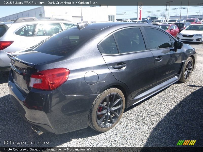 Dark Gray Metallic / Carbon Black 2018 Subaru WRX Premium