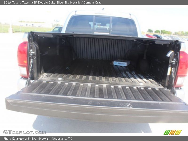 Silver Sky Metallic / Cement Gray 2019 Toyota Tacoma SR Double Cab