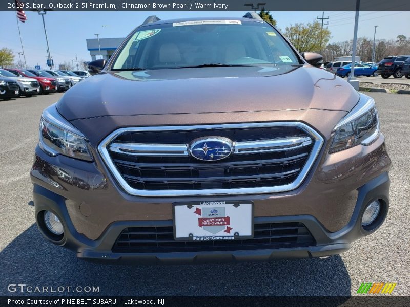 Cinnamon Brown Pearl / Warm Ivory 2019 Subaru Outback 2.5i Premium