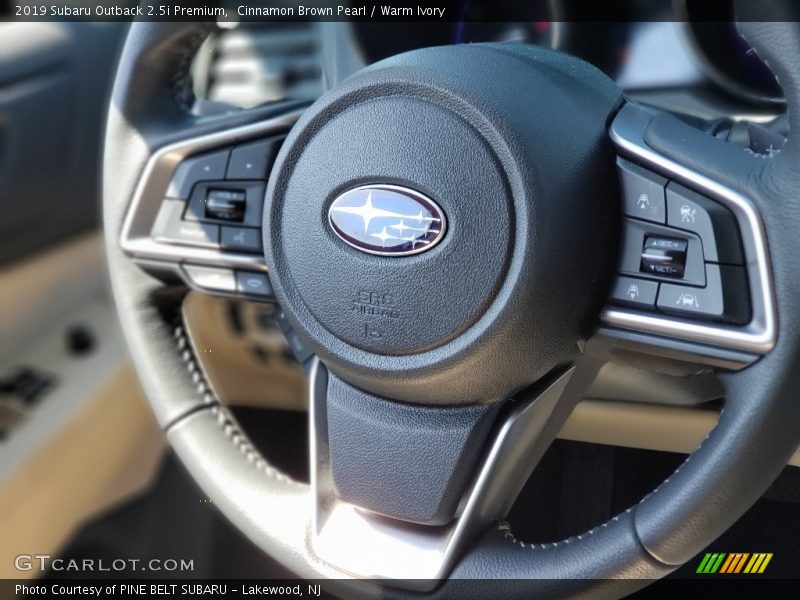 Cinnamon Brown Pearl / Warm Ivory 2019 Subaru Outback 2.5i Premium