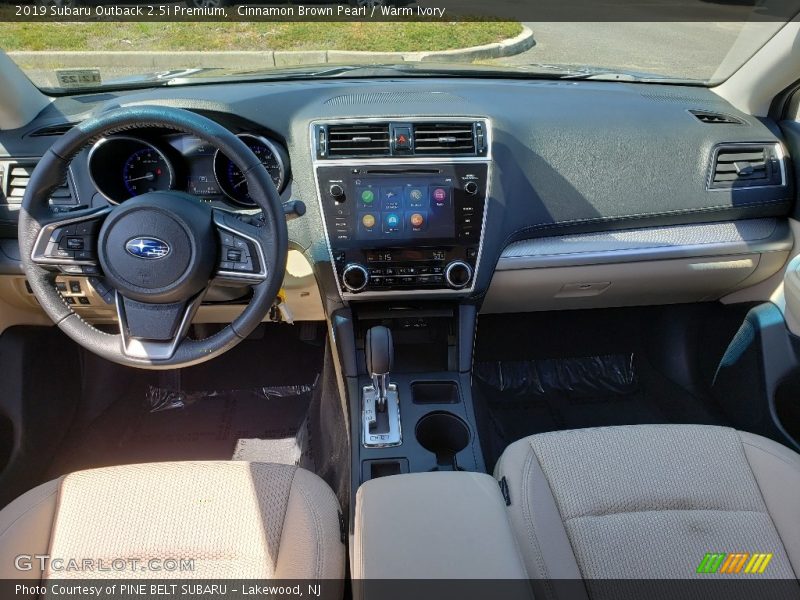 Cinnamon Brown Pearl / Warm Ivory 2019 Subaru Outback 2.5i Premium