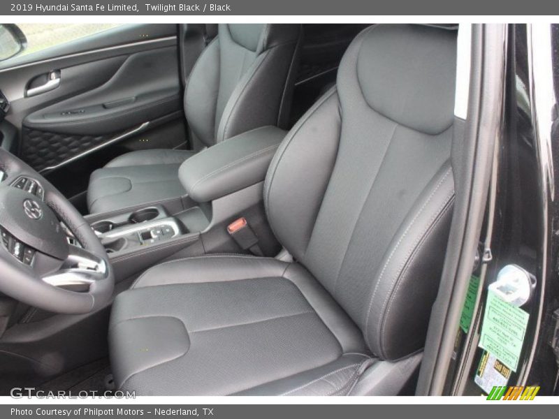Twilight Black / Black 2019 Hyundai Santa Fe Limited