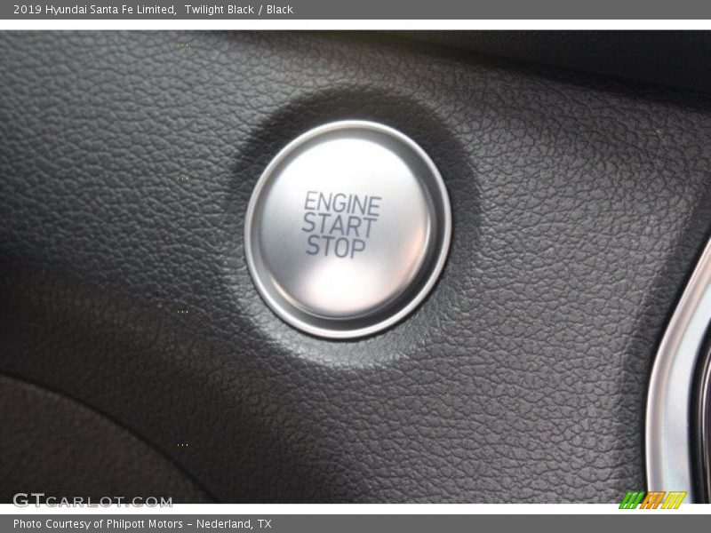 Twilight Black / Black 2019 Hyundai Santa Fe Limited