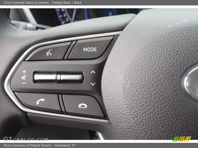 Twilight Black / Black 2019 Hyundai Santa Fe Limited