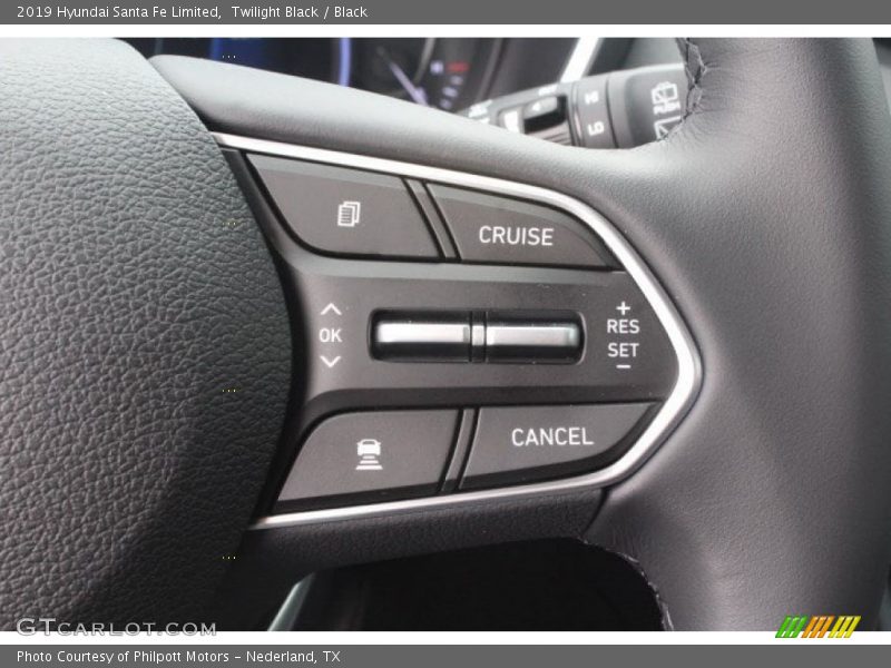 Twilight Black / Black 2019 Hyundai Santa Fe Limited