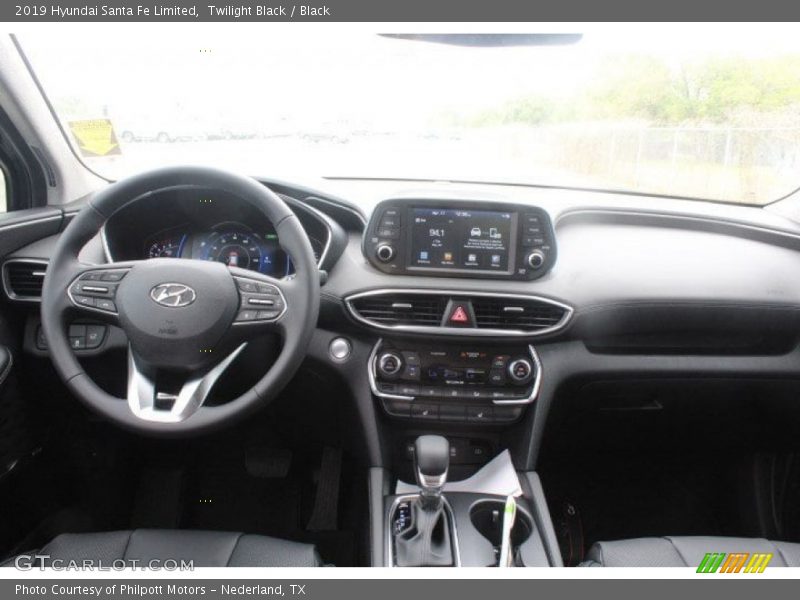 Twilight Black / Black 2019 Hyundai Santa Fe Limited