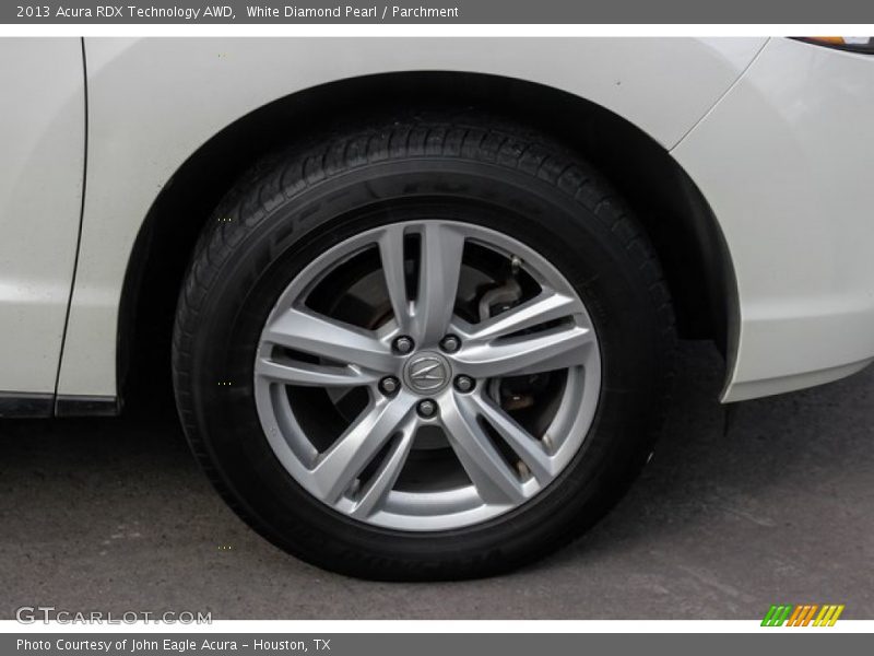 White Diamond Pearl / Parchment 2013 Acura RDX Technology AWD