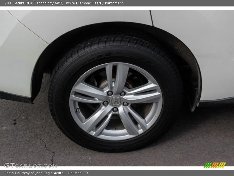 White Diamond Pearl / Parchment 2013 Acura RDX Technology AWD