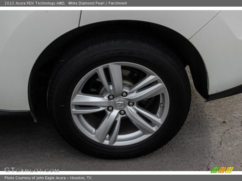 White Diamond Pearl / Parchment 2013 Acura RDX Technology AWD