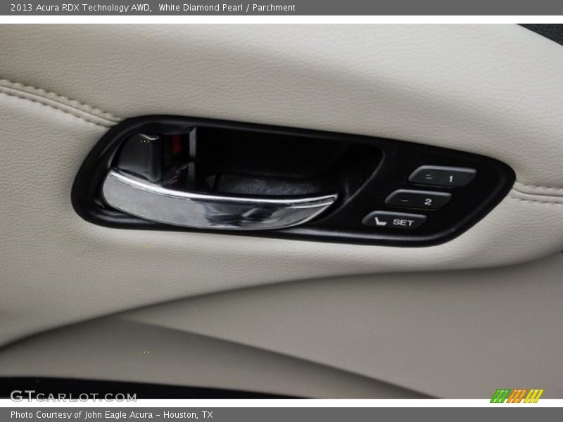 White Diamond Pearl / Parchment 2013 Acura RDX Technology AWD