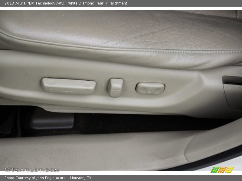 White Diamond Pearl / Parchment 2013 Acura RDX Technology AWD