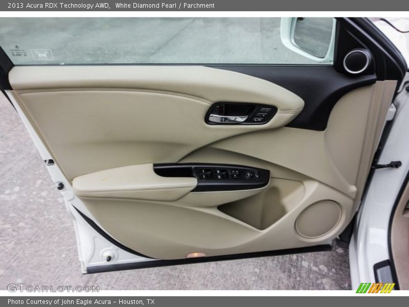 White Diamond Pearl / Parchment 2013 Acura RDX Technology AWD