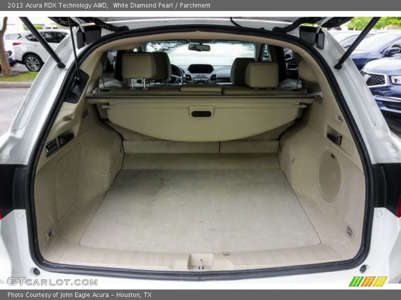 White Diamond Pearl / Parchment 2013 Acura RDX Technology AWD