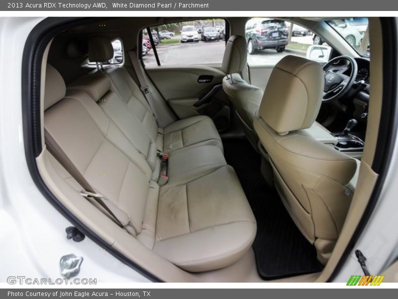 White Diamond Pearl / Parchment 2013 Acura RDX Technology AWD