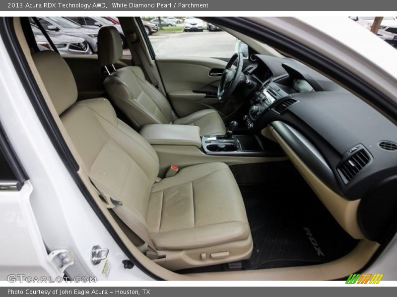 White Diamond Pearl / Parchment 2013 Acura RDX Technology AWD