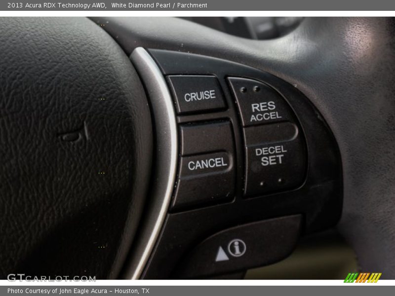 White Diamond Pearl / Parchment 2013 Acura RDX Technology AWD