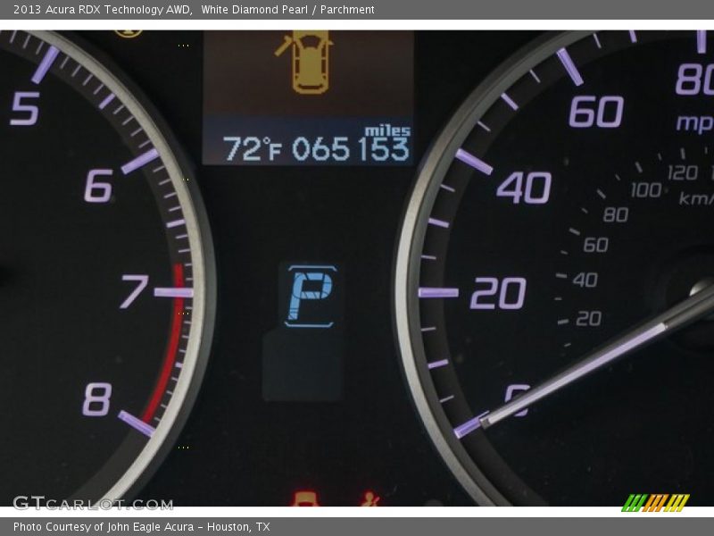 White Diamond Pearl / Parchment 2013 Acura RDX Technology AWD