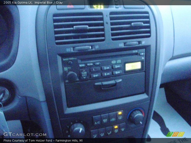 Imperial Blue / Gray 2005 Kia Optima LX