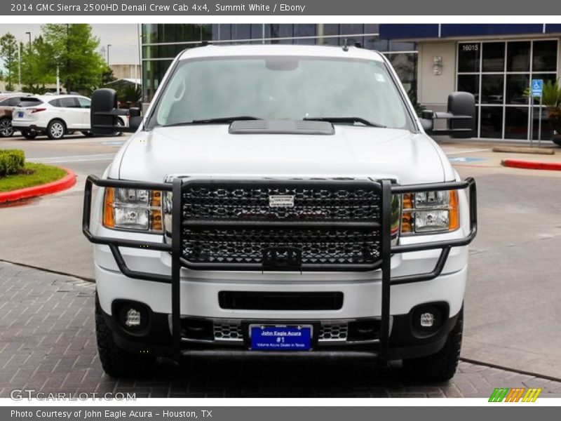 Summit White / Ebony 2014 GMC Sierra 2500HD Denali Crew Cab 4x4