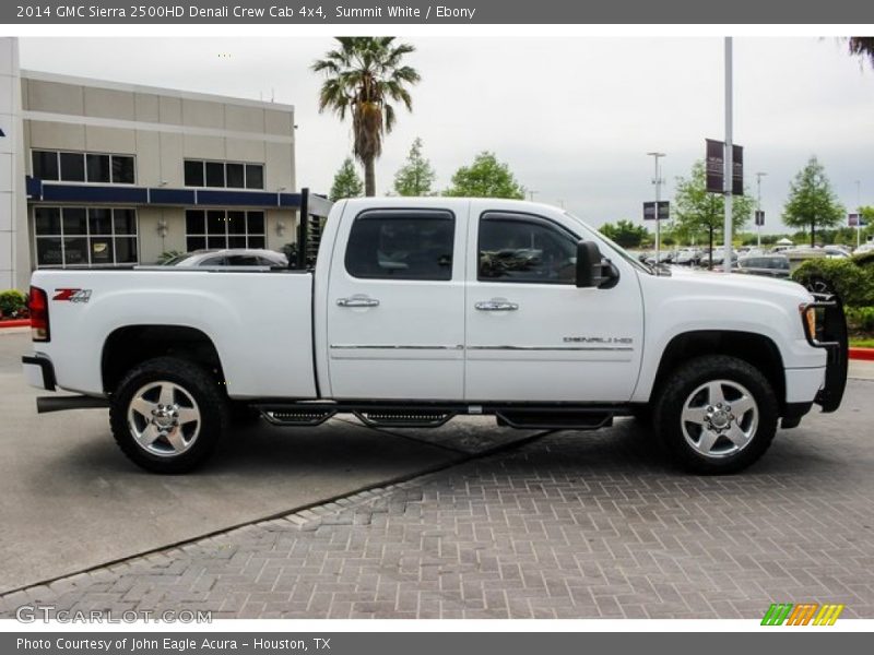 Summit White / Ebony 2014 GMC Sierra 2500HD Denali Crew Cab 4x4