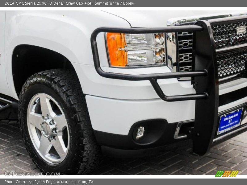 Summit White / Ebony 2014 GMC Sierra 2500HD Denali Crew Cab 4x4