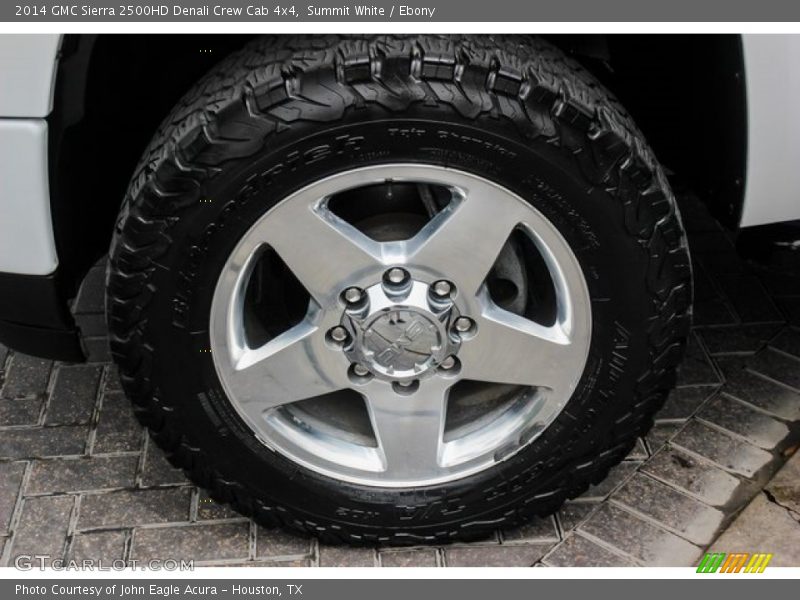 Summit White / Ebony 2014 GMC Sierra 2500HD Denali Crew Cab 4x4