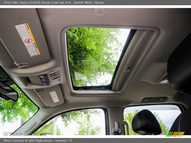 Summit White / Ebony 2014 GMC Sierra 2500HD Denali Crew Cab 4x4