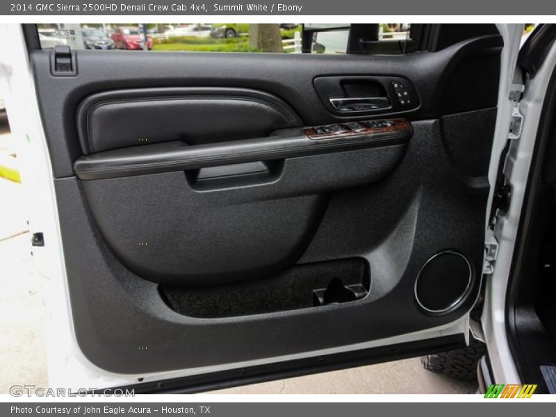 Summit White / Ebony 2014 GMC Sierra 2500HD Denali Crew Cab 4x4