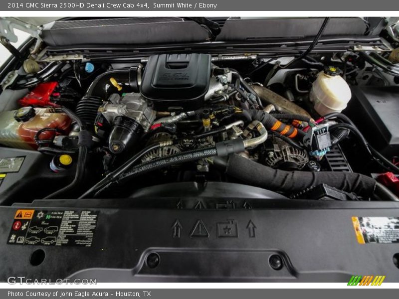 Summit White / Ebony 2014 GMC Sierra 2500HD Denali Crew Cab 4x4