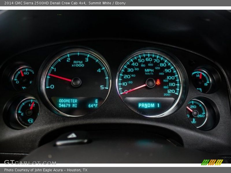 Summit White / Ebony 2014 GMC Sierra 2500HD Denali Crew Cab 4x4