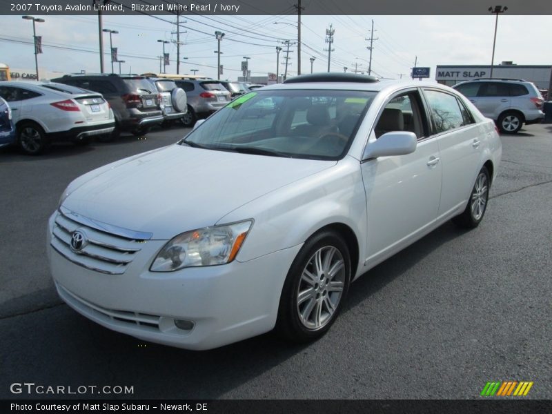 Blizzard White Pearl / Ivory 2007 Toyota Avalon Limited