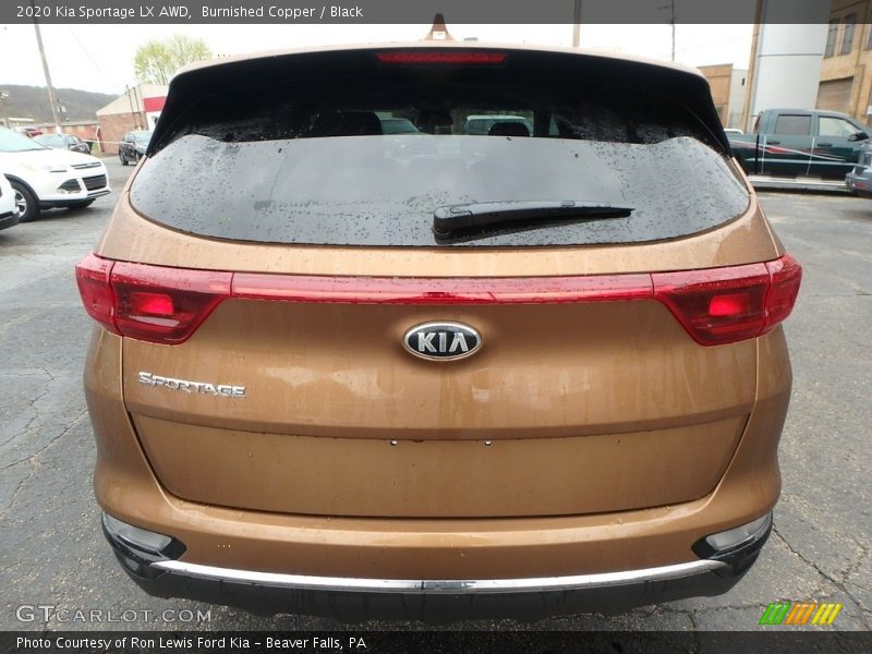 Burnished Copper / Black 2020 Kia Sportage LX AWD