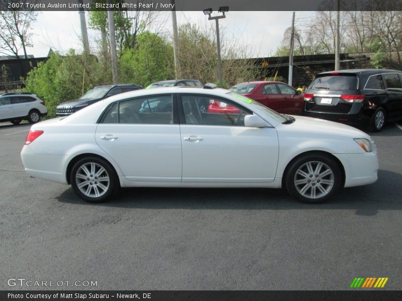 Blizzard White Pearl / Ivory 2007 Toyota Avalon Limited