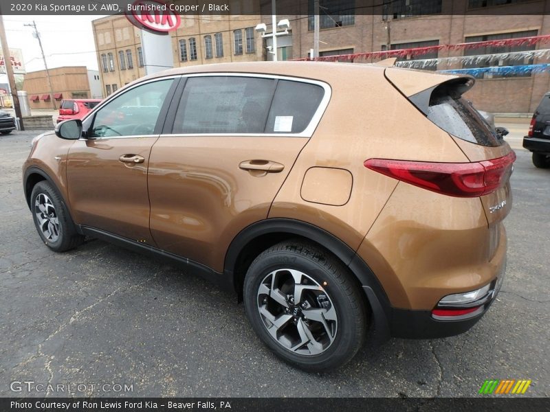 Burnished Copper / Black 2020 Kia Sportage LX AWD