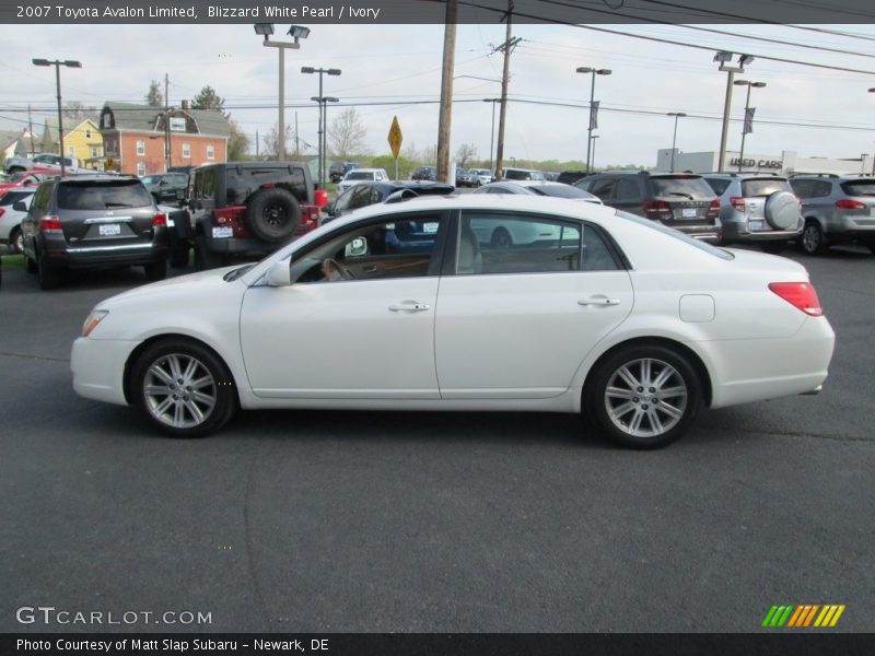 Blizzard White Pearl / Ivory 2007 Toyota Avalon Limited