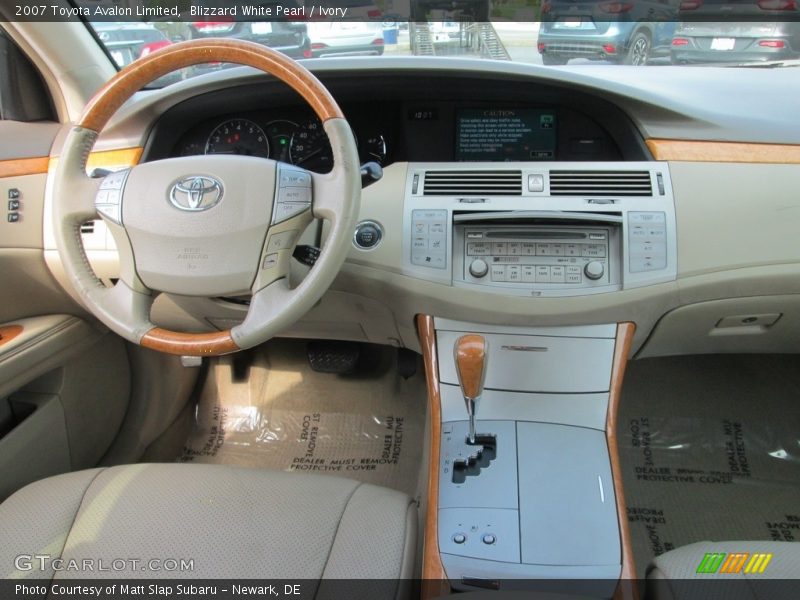 Blizzard White Pearl / Ivory 2007 Toyota Avalon Limited