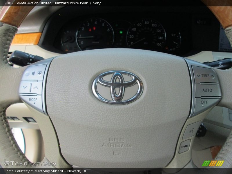 Blizzard White Pearl / Ivory 2007 Toyota Avalon Limited