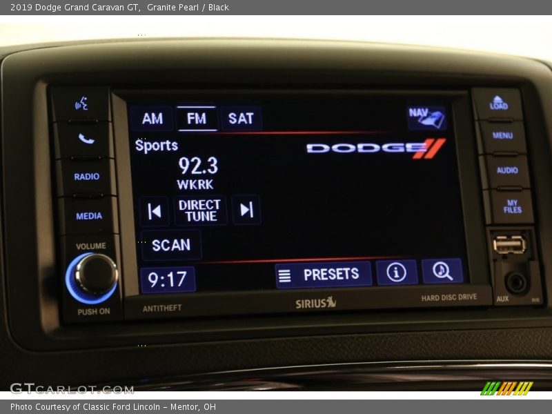 Granite Pearl / Black 2019 Dodge Grand Caravan GT