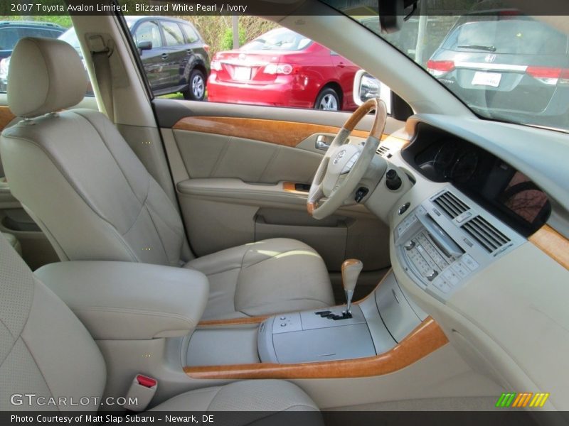 Blizzard White Pearl / Ivory 2007 Toyota Avalon Limited