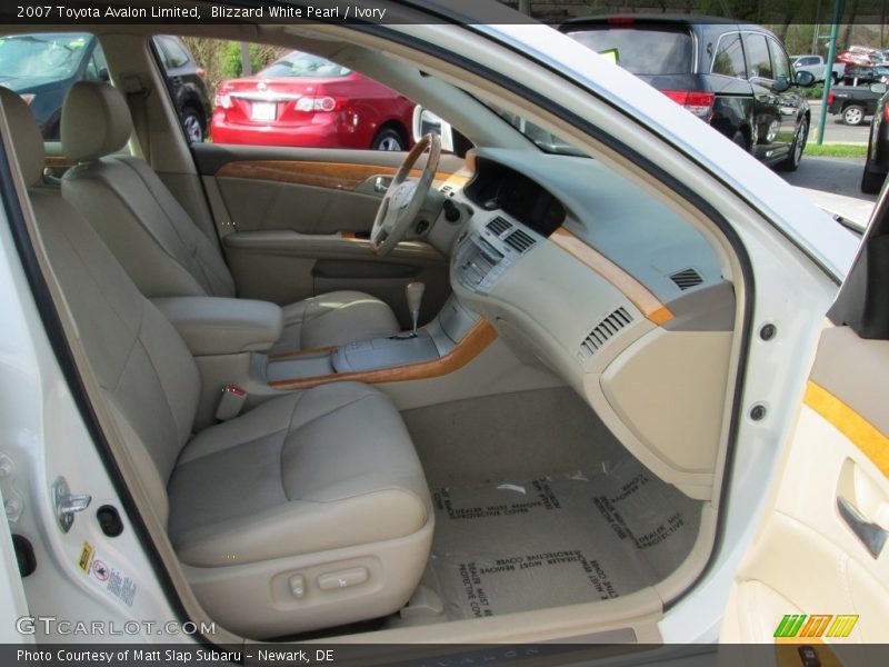 Blizzard White Pearl / Ivory 2007 Toyota Avalon Limited