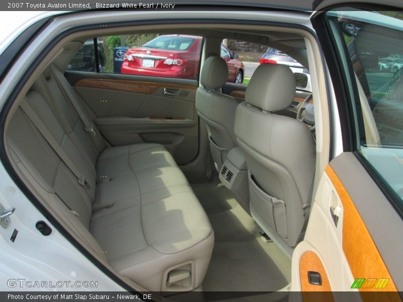 Blizzard White Pearl / Ivory 2007 Toyota Avalon Limited
